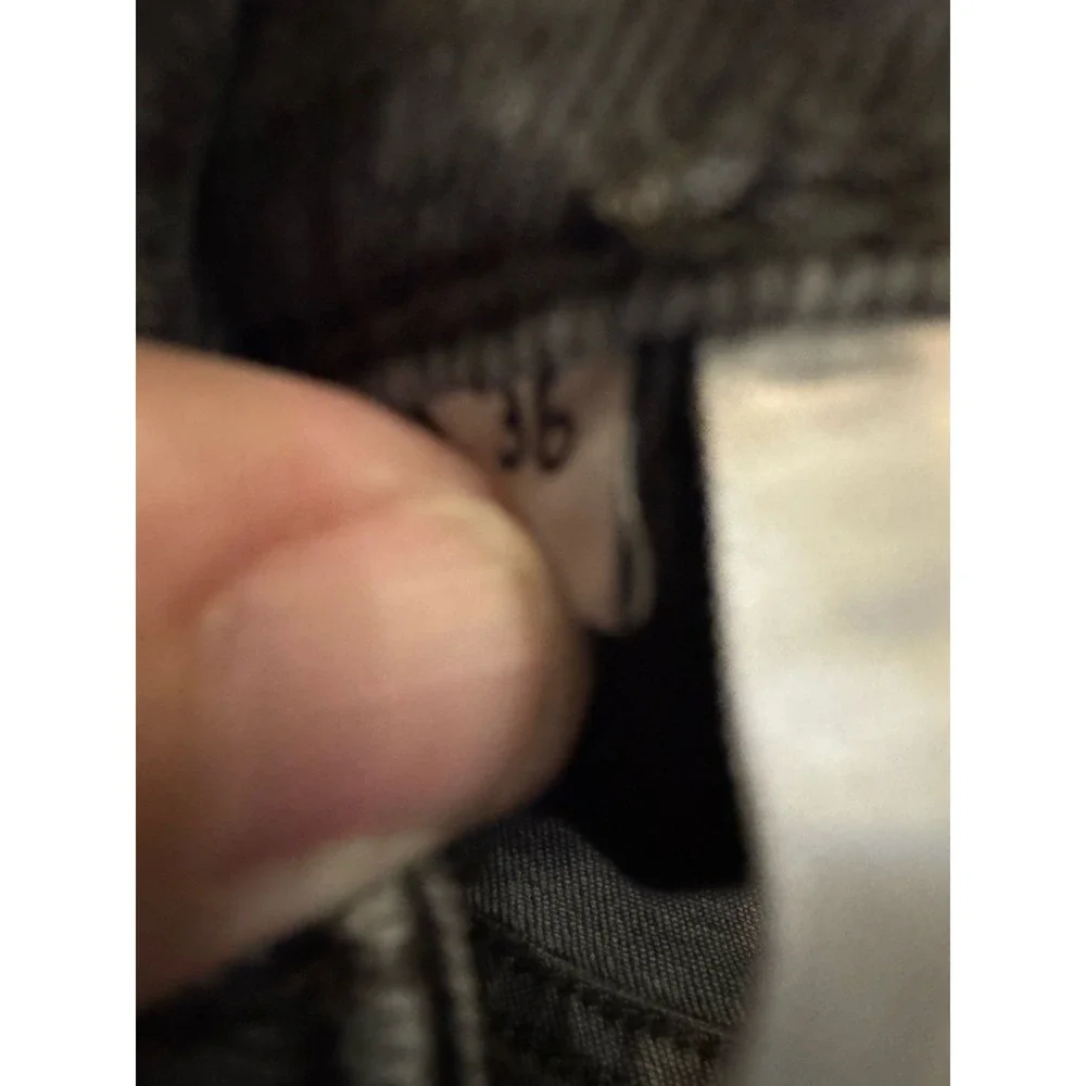 Hudson 36/30 Black Wash Jeans (D1)
